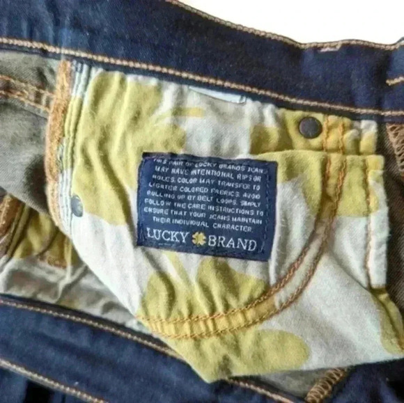 Lucky Brand Mid Rise Sofia Skinny  Jean Lapis Lazuli Dark Wash Women's size 2/26 - Picture 11 of 14